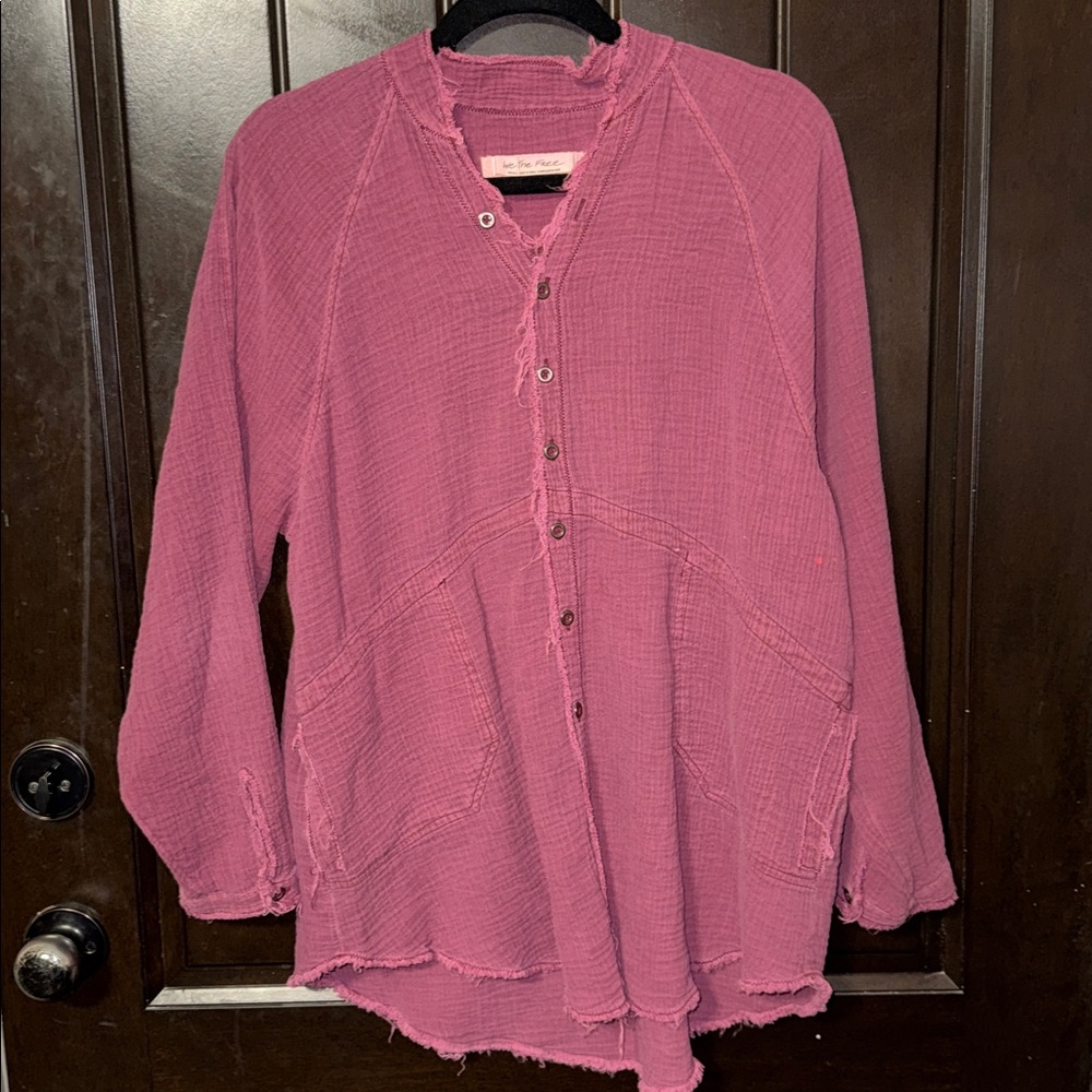 Free People We The Free Summer Daydream Button-down Top